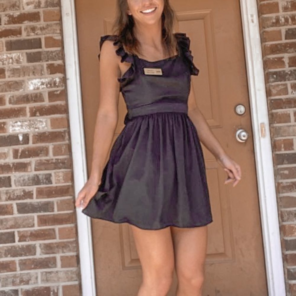 Black formal dress